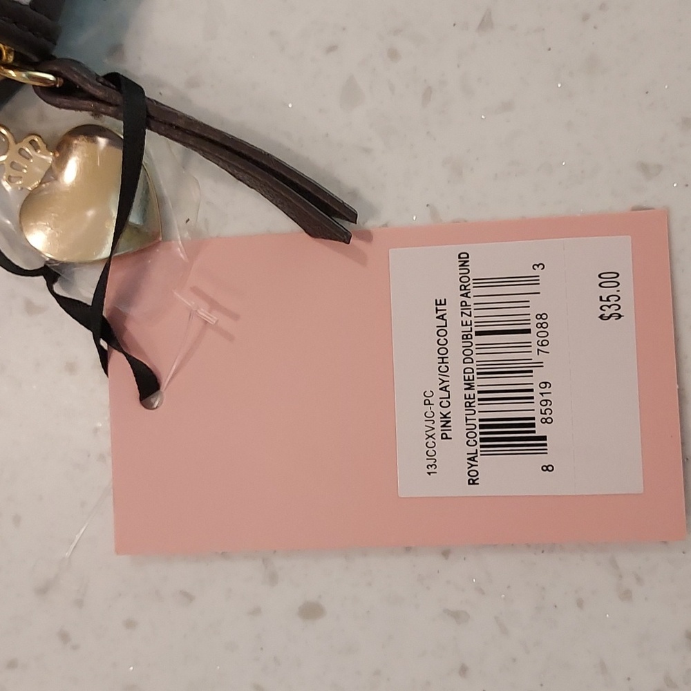 Juicy Couture Medium Double Zip Wallet - Picture 2 of 5